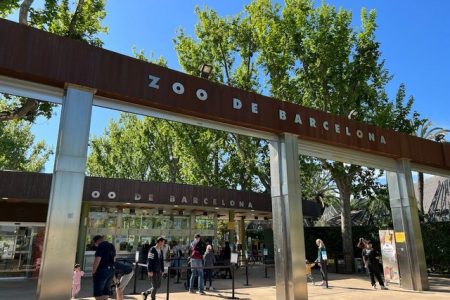 حديقة حيوانات برشلونة